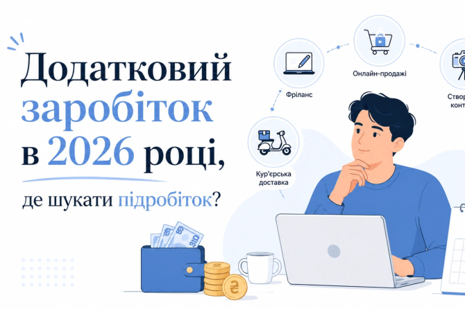 Додатковий заробіток в 2026 році - найкращі сайти для пошуку підробітку