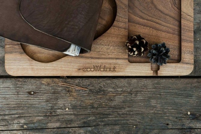 Современные аксессуары для современных людей. Бренд EcoWalnut