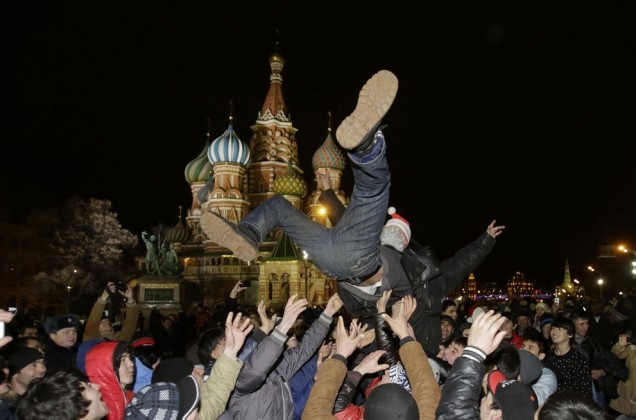 Святкування Нового року на Евромайдані в Києві. фото 10