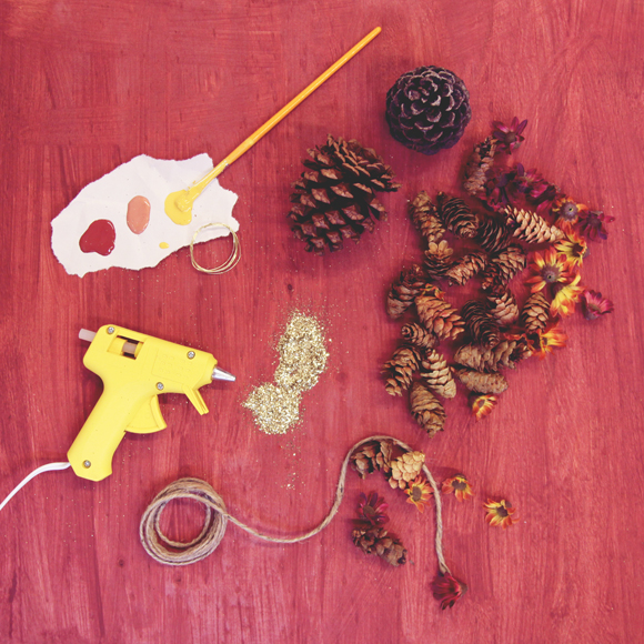 Fall-garland-materials