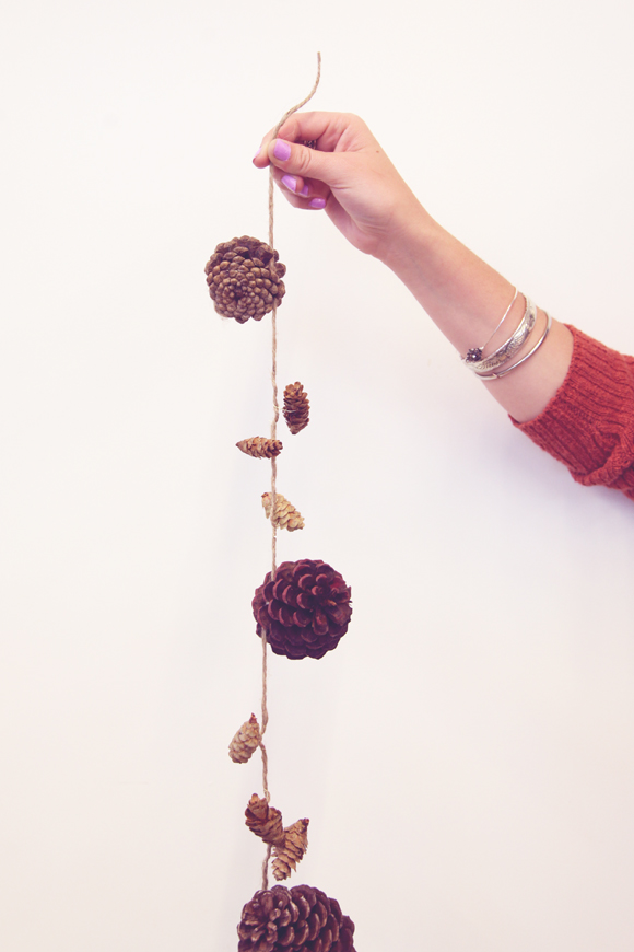 Pinecone-garland