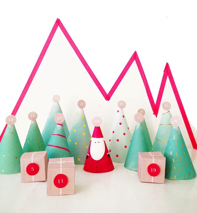 A-Lovely-Lark-Christmas-Forest-Advent-Calendar-Free-Printable