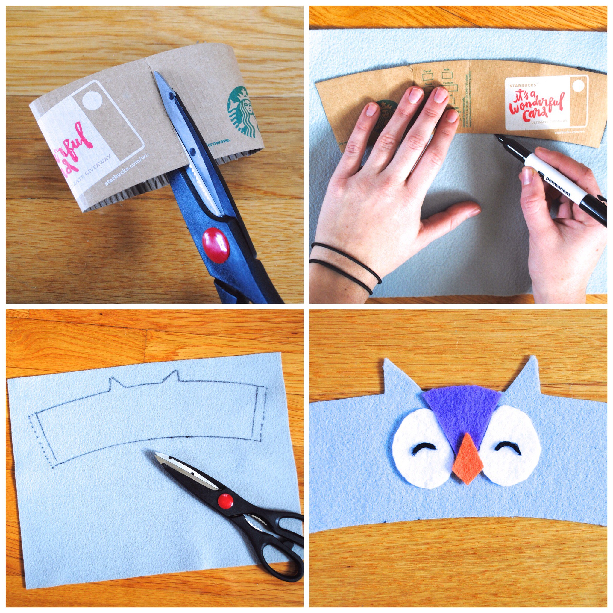 How-to-make-a-felt-coffee-sleeve