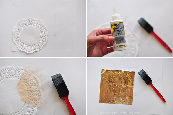 Gold-Foil-Doily-Art-steps