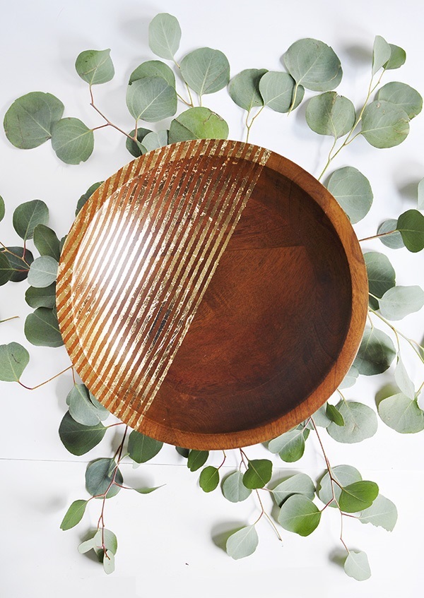 Striped-Gold-Foil-Bowl