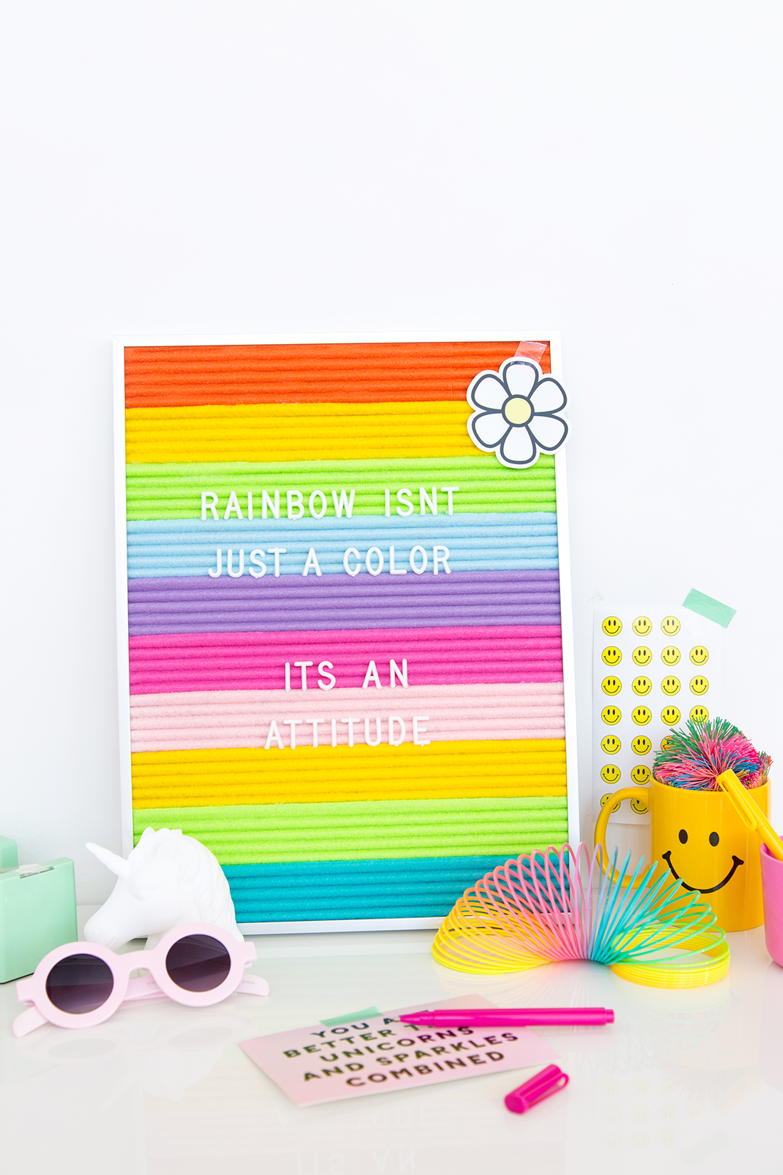 5-RainbowFeltLetterBoard