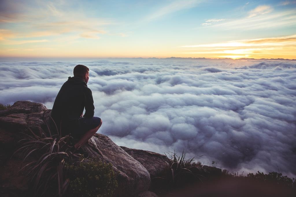 nature-sky-sunset-man