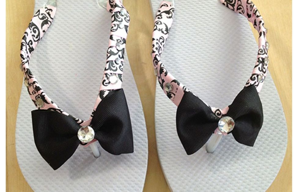 diy-ribbon-bow-flip-flop